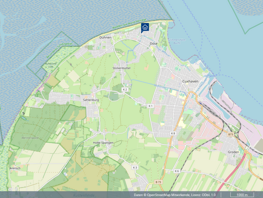 Spitzenlage an der CUX-Spitze