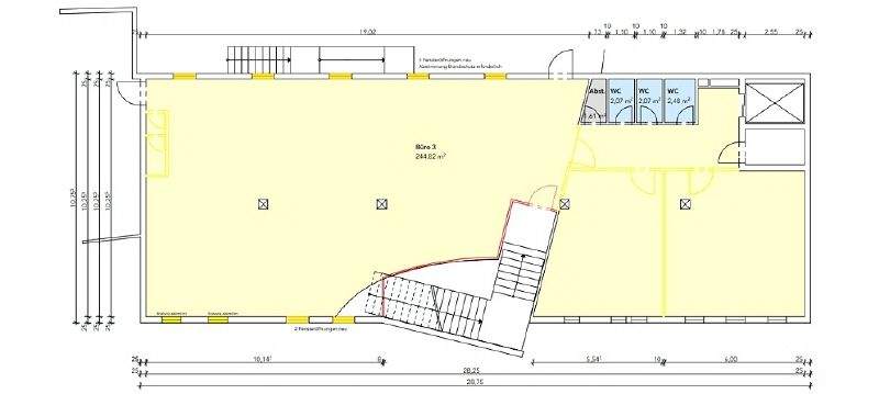 Grundriss 1. Obergeschoss