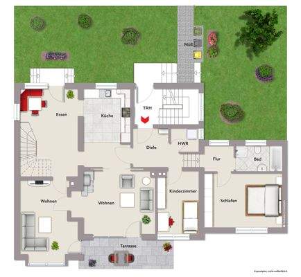 Grundriss Erdgeschoss