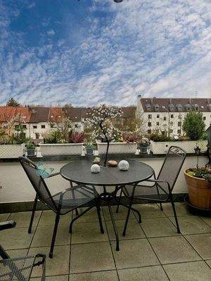 Terrasse mit Ausblick