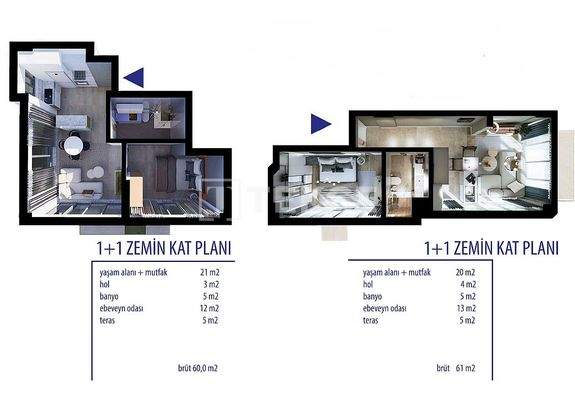 Flats Close to the Sea and Shopping Mall in Antalya Lara