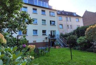 Rückansicht mit Garten