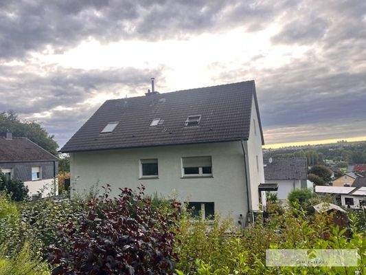 Rückwärtige Ansicht des Objektes