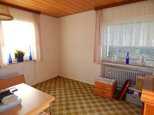 Das Esszimmer im Erdgeschoss