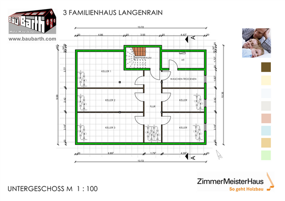 Grundriss Untergeschss