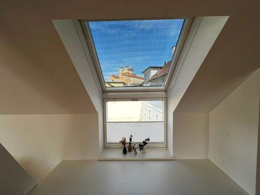 Blick aus Top 1 gen Stift Melk