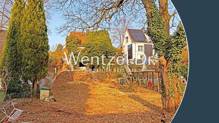 Blick aufs Grundstück