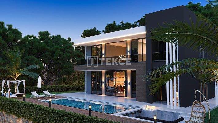 Detached Villas with Smart Home System in Alanya Kargıcak