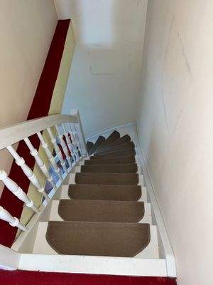 Treppe ins Dachgeschoss