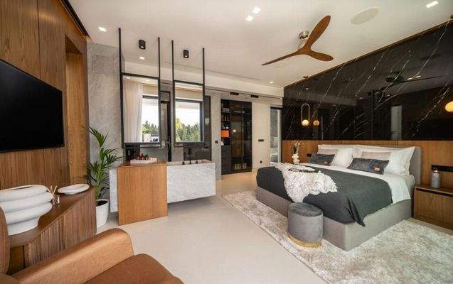 Kreta, Almyrida: Unglaubliche Luxusvilla zum Verkauf in Almyrida