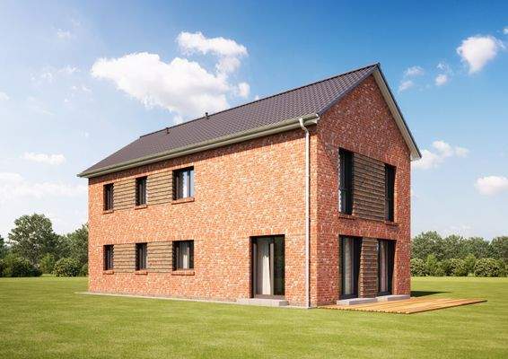 Außen- Detailansicht Garten Haus Nr. 5 