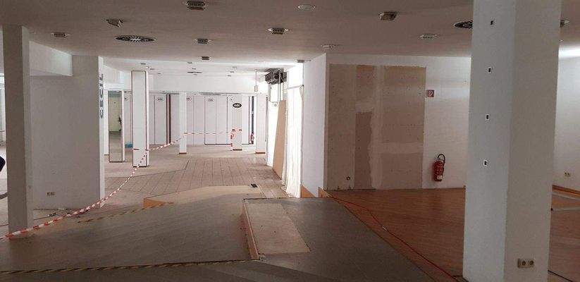 Großräumige Fläche im 1.OG