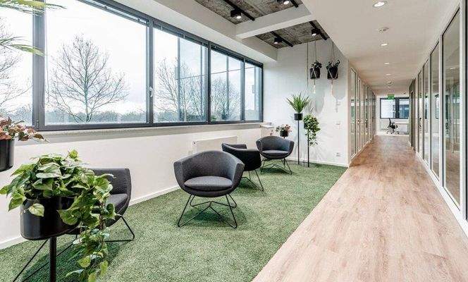 Ausbaubeispiel Büroflur