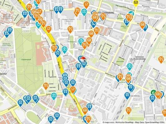 Geolyzer Kartenausschnitt