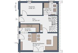 Grundriss Erdgeschoss
