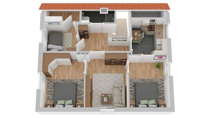 Grundriss Dachgeschoss