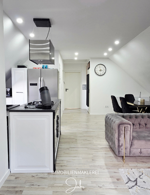 Wohnbereich Dachgeschoss Ansicht 1