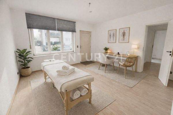 MÖGLICHE RAUMGESTALTUNG ALS MASSAGEPRAXIS