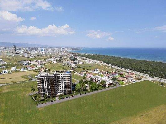 Chic Flats in a Complex Near MacKenzia Beach in Iskele Cyprus