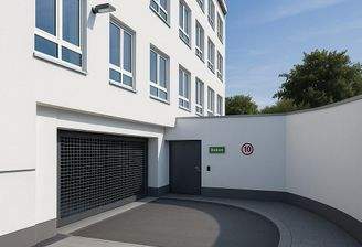 Einfahrt Tiefgarage