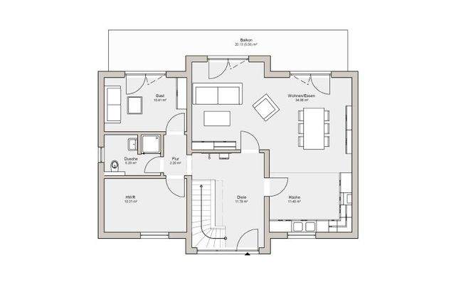 Grundriss Erdgeschoss