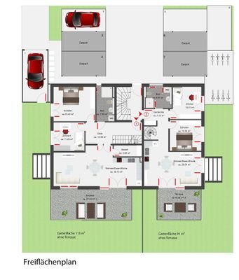 Freiflächenplan