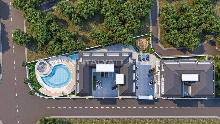 2 and 3-Bedroom Flats with Pool Access in Alanya Oba