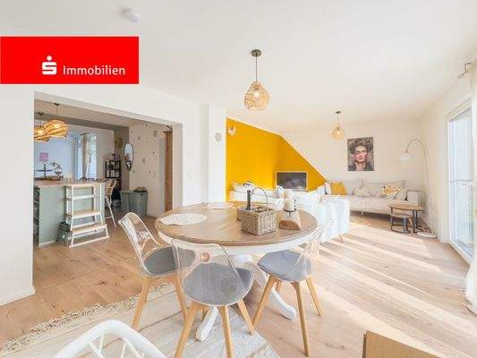 Offener Wohn- Essbereich