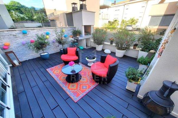 100 Meter vom Strand und Meer entfernt