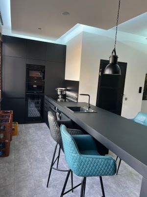 Aufenthaltsraum mit Küche