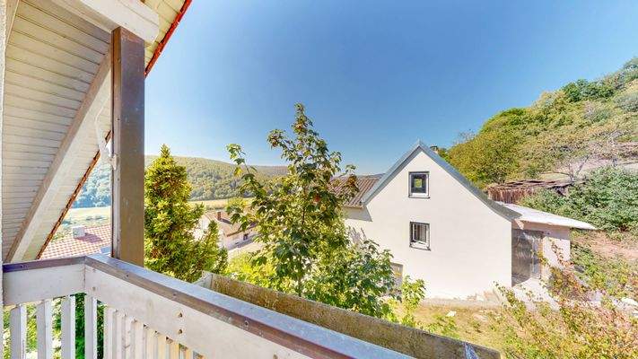 Aussicht von Balkon DG