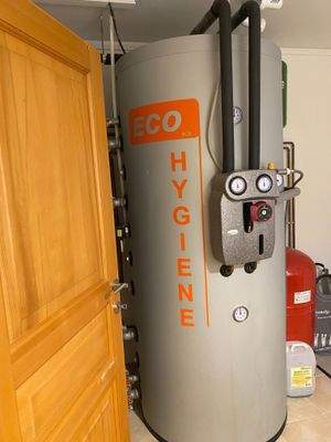 Wasserspeicher mit Solar 