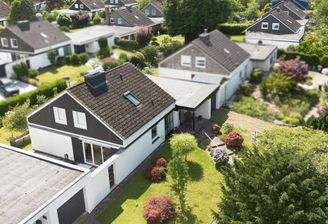 Vorderansicht Luftaufnahme