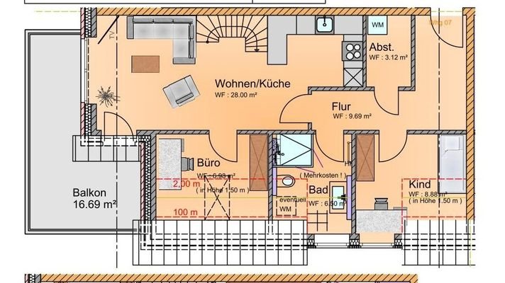 Grundriss Wohnung 07