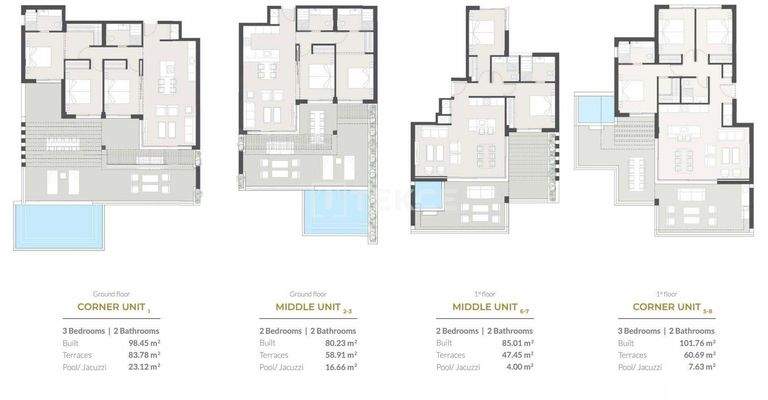 Luxury Flats in a Boutique Complex Near the Sea in Mijas