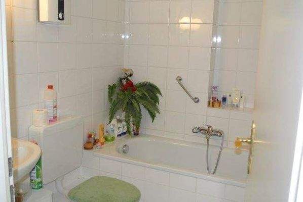 Das innenliegende Bad mit Wanne