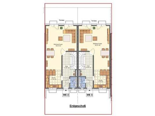 RH Grundriß EG Pannkoken-Str.1313a1515a