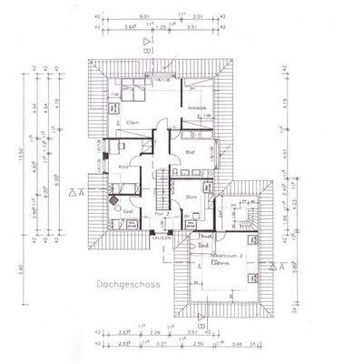 Grundriss Dachgeschoss