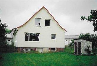 Haus - Ostseite früher