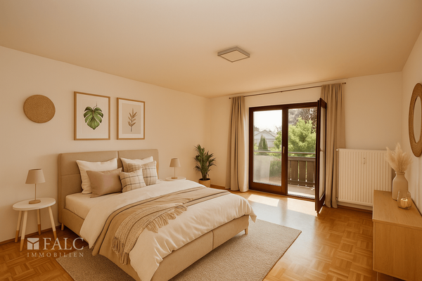 Einrichtungsbeispiel Schlafzimmer