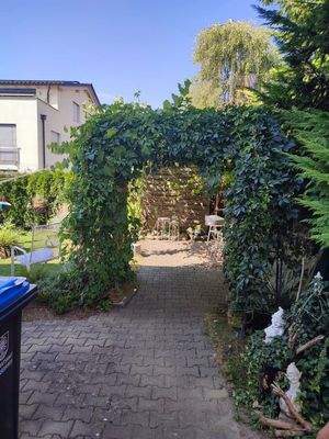 Blick in den Nordgarten