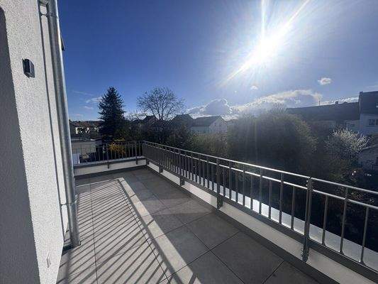 Dachterrasse Aussicht Wohnung 10