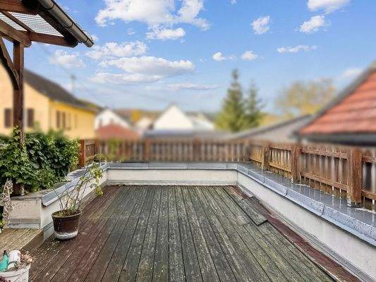 ...mit schönem Ausblick 