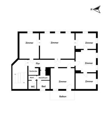 Grundriss 1. Obergeschoss