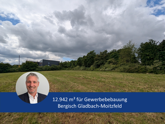 12942 m² für Gewerbebebauung Bergisch Gladbach-Moitzfeld