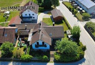 Luftaufnahme der Mehrfamilienhaus