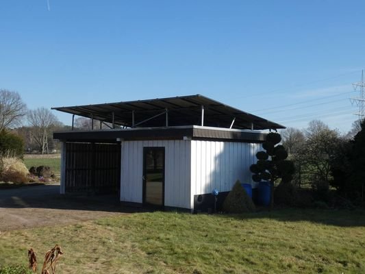 Carport mit Lagerraum