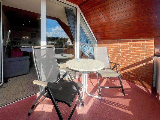 geschützt die Sonne geniessen