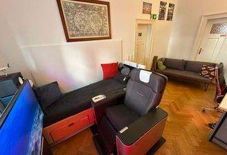 Bequemer Sessel und Chill Areas