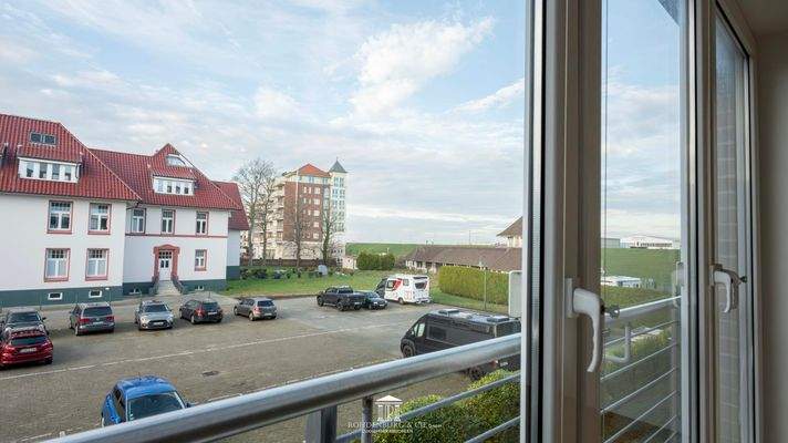 Ausblick aus dem Wohnzimmer